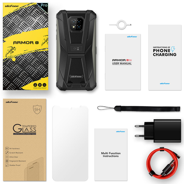 Smartfon Ulefone Armor 8 Pro 8/128GB Black (UF-A8P-8GB/BK) - obraz 9