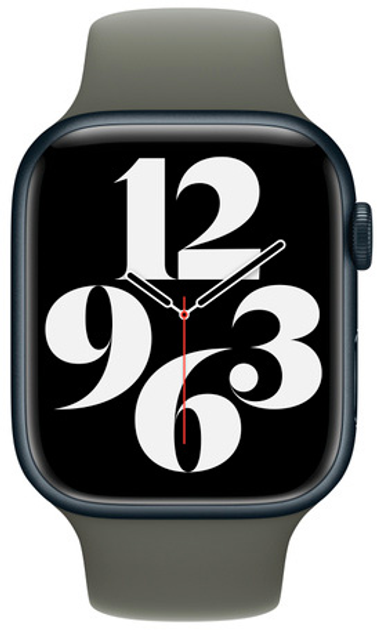 Pasek Apple Sport Band do Apple Watch 45mm Regular Olive (MR2T3) - obraz 3