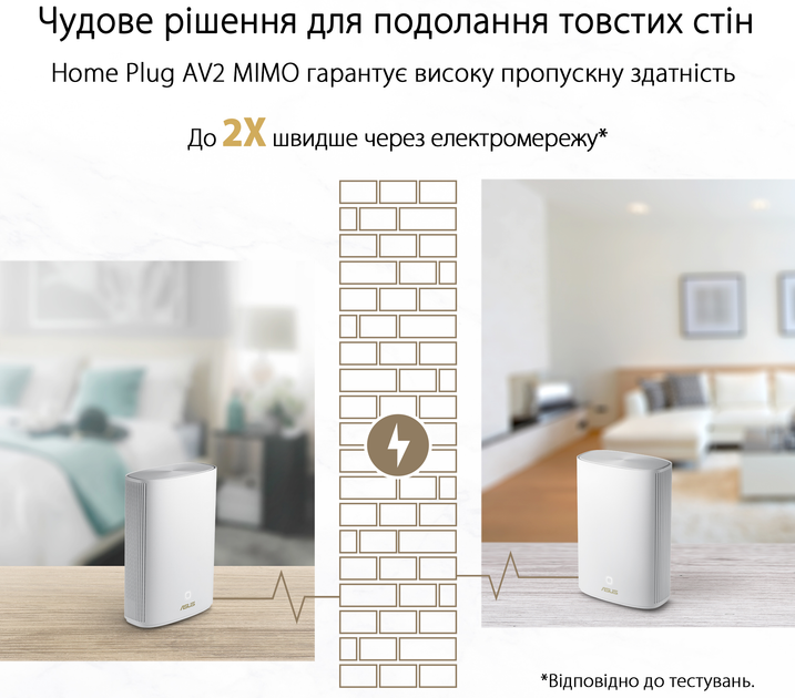 Маршрутизатор Asus ZenWiFi AX Hybrid XP4 1PK AX1800 White - зображення 7