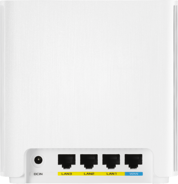 Router ASUS ZenWiFi XD6 2PK biały AX5400 1xGE LAN 3x1GE WAN WPA3 OFDMA MESH - obraz 4