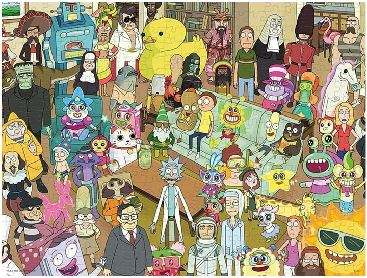 Układanka Zwycięskie ruchy RICK I MORTY 1000 (5036905039703) - obraz 2