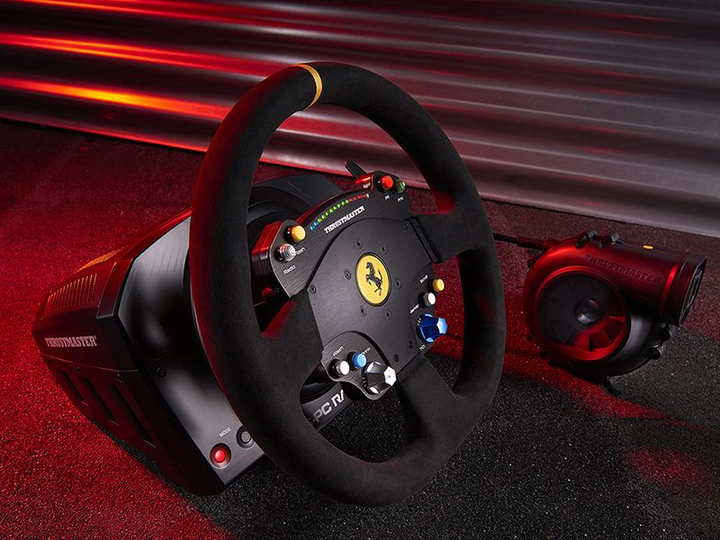 Kierownica przewodowa Thrustmaster TS-PC Racer Ferrari 488 Challenge Edition Czarna (2960798) - obraz 6