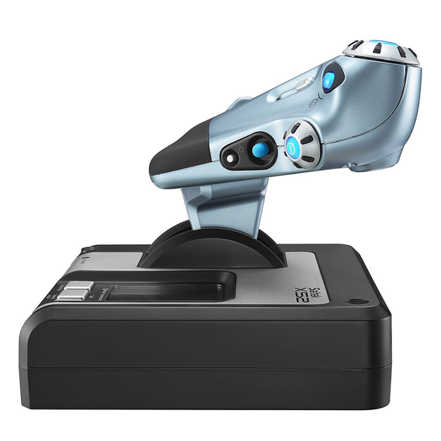 Контролер для ігрових симуляторів Logitech G Saitek X52 Flight Control System (945-000006) - зображення 5