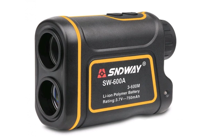 Лазерний далекомір SNDWAY SW-600A далекомір до 600 метрів функція спідометра чохол в подарунок - изображение 2