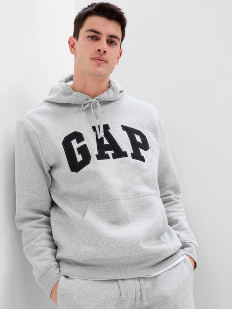 Худі GAP 850834-01 S Light Heather Grey (1200110532982) - зображення 1