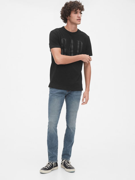 Koszulka GAP 499950-02 M True Black (1200042821383) - obraz 4