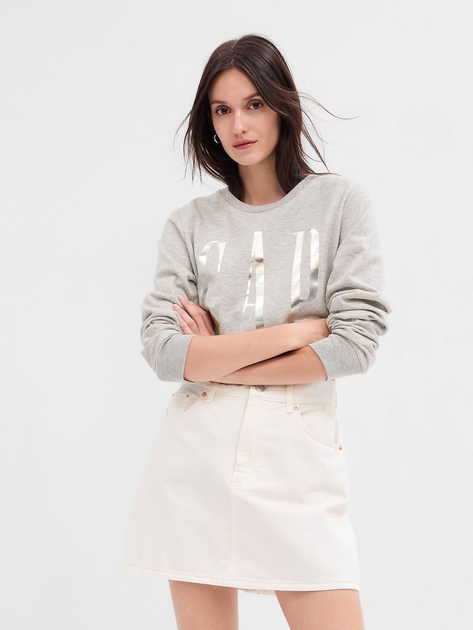Bluza damska bez kaptura GAP 873575-12 S Szara (1200112112168) - obraz 4