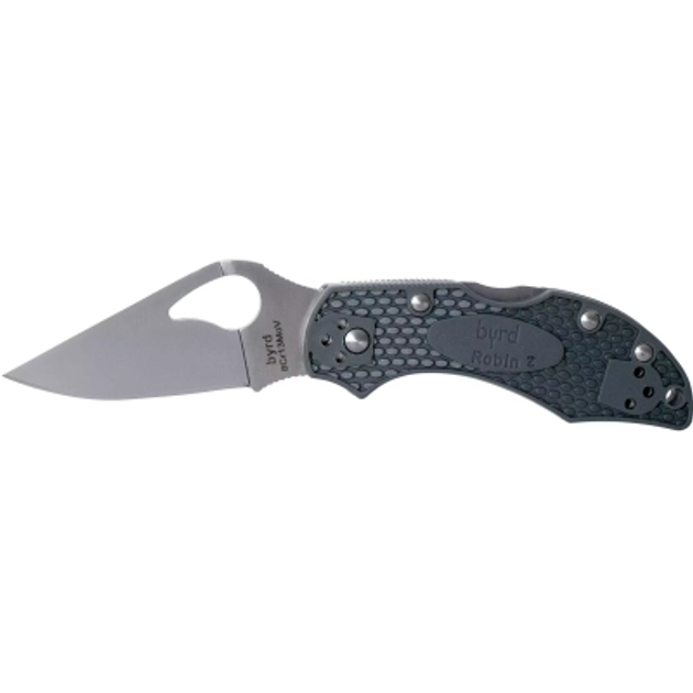 Нож Spyderco Byrd Robin 2 FRN Grey (BY10PGY2) - изображение 1