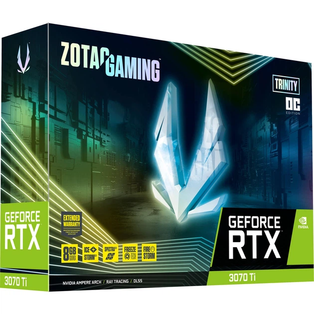 Відеокарта Zotac GAMING GeForce RTX 3070 Ti Trinity OC 8GB GDDR6X