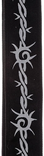 Ремень гитарный D'Addario 50F04 NYLON WOVEN GUITAR STRAP (BARBED WIRE) - Фото 3 Ремень гитарный D'Addario 50F04 NYLON WOVEN GUITAR STRAP (BARBED WIRE) - изображение 3