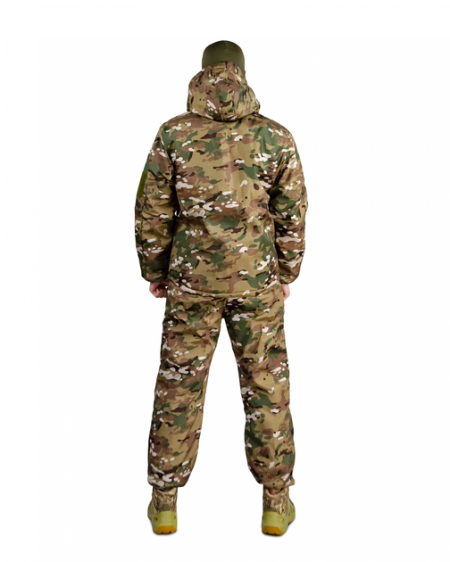 Зимний костюм TAC (куртка+штаны с подтяжкой) Multicam M - изображение 2
