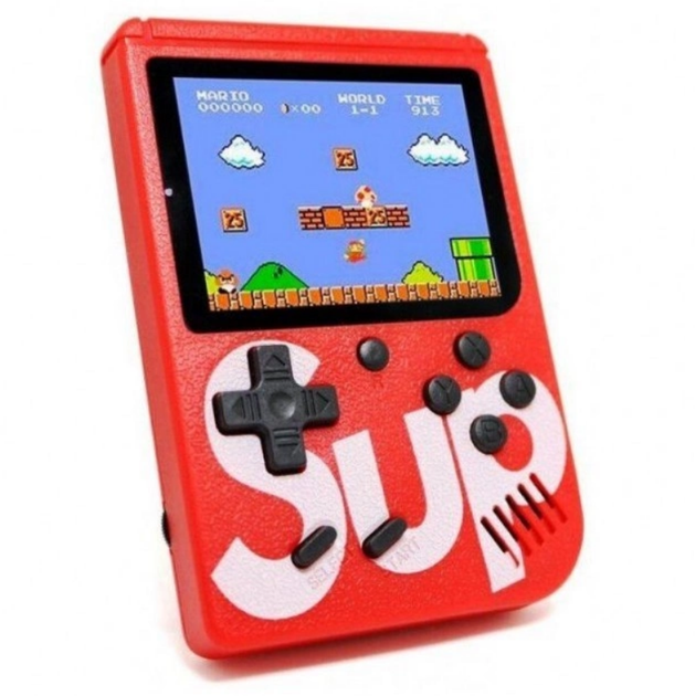 Портативная приставка Sup Game Box Игры Денди с джойстиком для второго игрока Красный - изображение 6