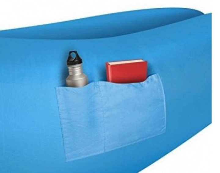 Ламзак 210 см Надувной диван лежак шезлонг Supretto Air Sofa голубой - Фото 5 Ламзак 210 см Надувной диван лежак шезлонг Supretto Air Sofa голубой - изображение 5