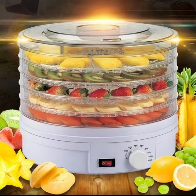 Сушка для овощей фруктов и мяса ROYALS Berg 959 SMX-1 Дегидратор электрический 5 секий с терморегулятором GS-0959 - изображение 10