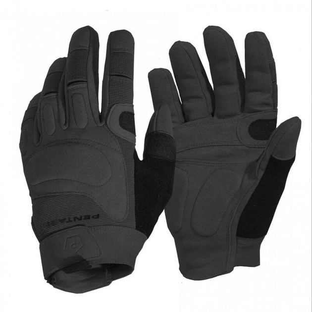 Тактичні рукавички Pentagon Karia Gloves P20027 Medium, Чорний - зображення 1