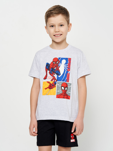 Акція на Комплект дитячий Disney Spider-Man SP S 52 04 1260 122 см Сірий/Чорний від Rozetka