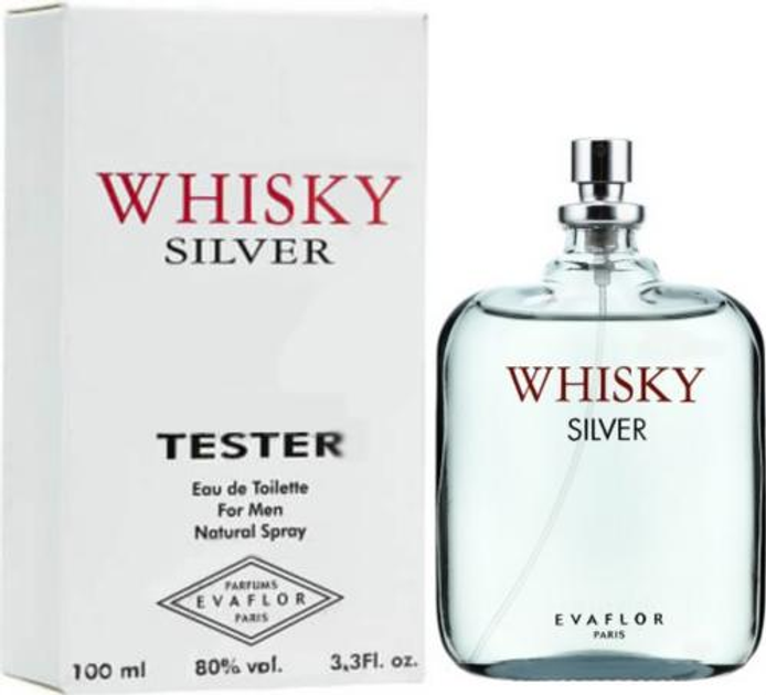 Туалетная вода Evaflor Whisky Silver для мужчин – купить с доставкой на ...