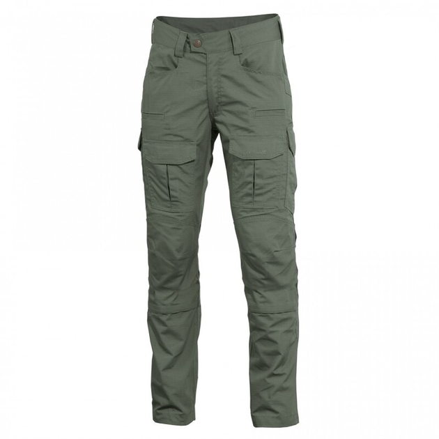 Тактичні військові штани Pentagon Lycos Combat Pants K05043 32/34, Camo Green (Сіро-Зелений) - зображення 1