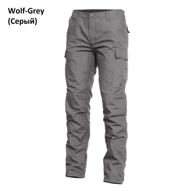Тактичні брюки Pentagon BDU 2.0 K05001-2.0 36/34, Wolf-Grey (Сірий) - зображення 1