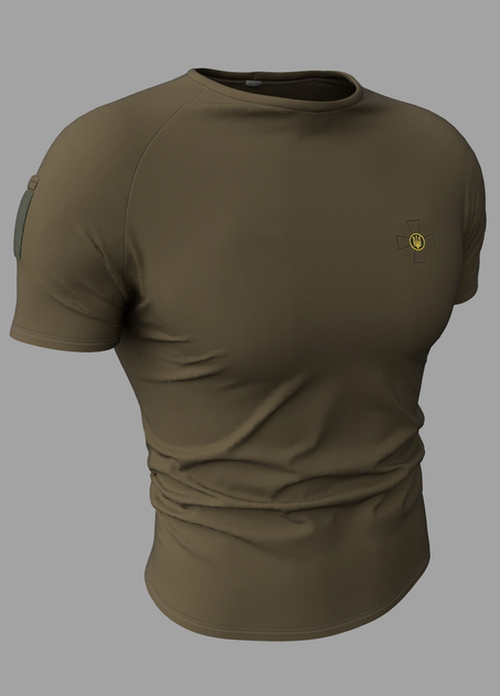 Тактична футболка GorLin 48 Хакі (Т-32) - зображення 2