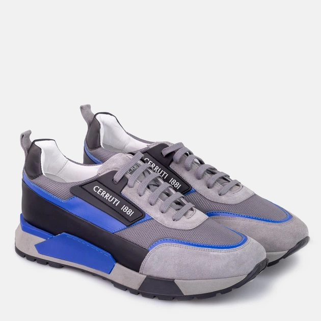 Sneakersy męskie Cerruti 1881 CSSU00985M 41 Szare (8052579038375) - obraz 2