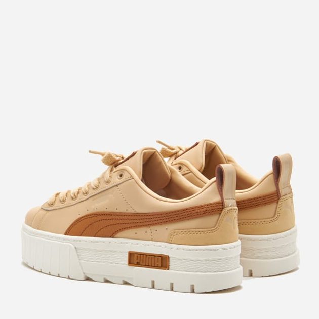 Sneakersy damskie skórzane Puma Mayze Luxe Wns 383995-05 39 (6UK) 25 cm Brązowe (4065449551878) - obraz 4