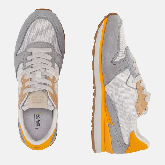 Buty sportowe damskie zamszowe do kostki Camel Active Fog 24133006 40 (8US) 25.5 cm Szare (4063996389937) - obraz 4