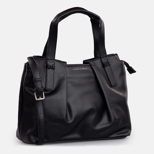 Сумка-шоппер жіноча Tosca Blu Tokyo TF2222B01-C99 Black (8050035460142) - зображення 3