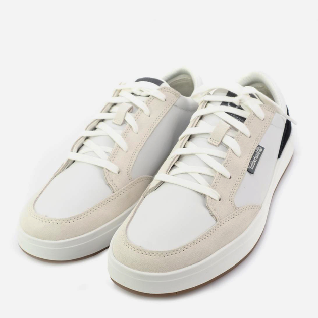 Sneakersy męskie skórzane do kostki Timberland Davis Square TB0A2NM11001 43 (9UK) 27 cm Białe (194903359676) - obraz 4