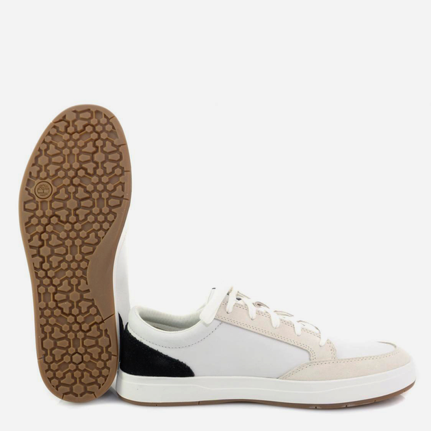 Sneakersy męskie skórzane do kostki Timberland Davis Square TB0A2NM11001 43 (9UK) 27 cm Białe (194903359676) - obraz 5