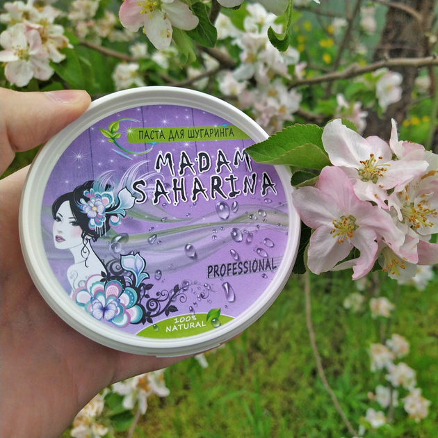 Цукрова паста для шугарингу Madam Saharina середня 400 г - зображення 3