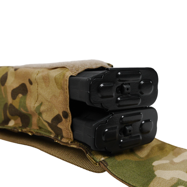 Тактичний підсумок під 2 магазина АК Cordura 1000D GU Double Mag Pouch Multicam (KS34564765756) - изображение 4