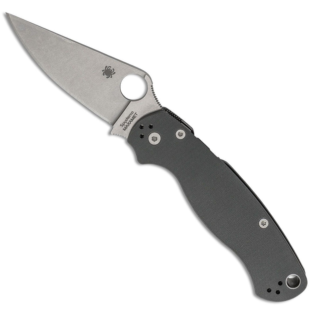 Складаний ніж Spyderco Para-Military 2, G-10 dark gray C81GPDGY2 - зображення 1