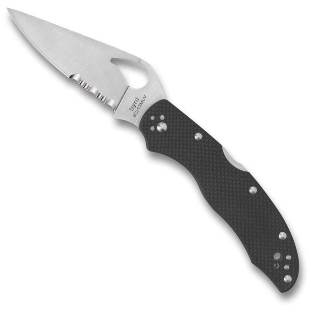 Складаний ніж Spyderco Byrd Harrier 2 Wharncliffe BY01PSBK2 - зображення 1