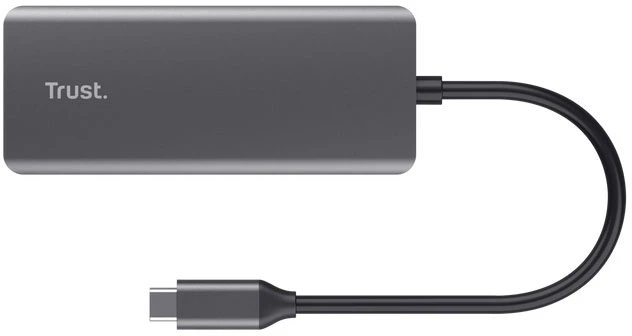 USB-хаб Trust DALYX 6 в 1 Мультипортовий адаптер (8713439249682) - зображення 4