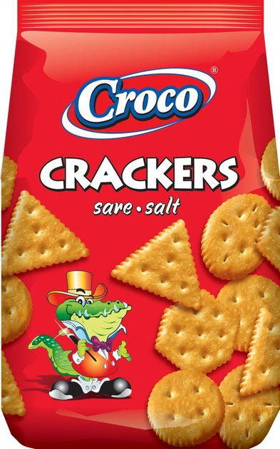 Крекер со вкусом пиццы CROCO 100 г – ROZETKA. Купить Крекер со вкусом ...