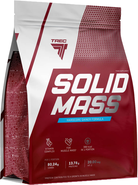 Gainer Trec Nutrition Solid Mass 5800 g Czekolada (5901828342813) - obraz 1
