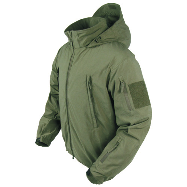 Софтшелл куртка без утеплення Condor SUMMIT Zero Lightweight Soft Shell Jacket 609 Small, Олива (Olive) - зображення 2