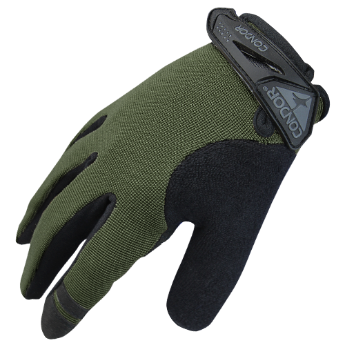 Тактичні сенсорні рукавички Condor Shooter Glove 228 Medium, Sage (Зелений) - зображення 1