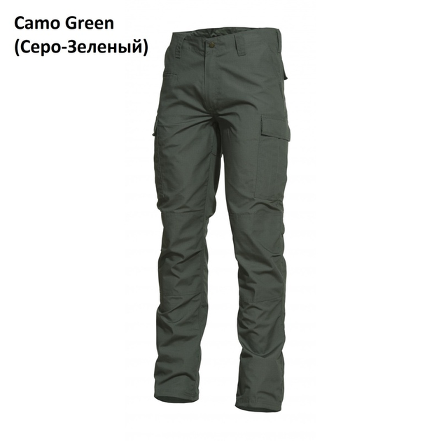 Тактичні штани Pentagon BDU 2.0 K05001-2.0 32/32, Camo Green (Сіро-Зелений) - зображення 1