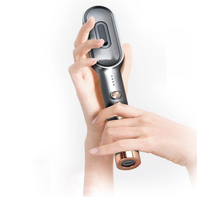Лазерная массажная расческа от выпадения волос Power Grow Brush K-SKIN Серый (0196) - изображение 4