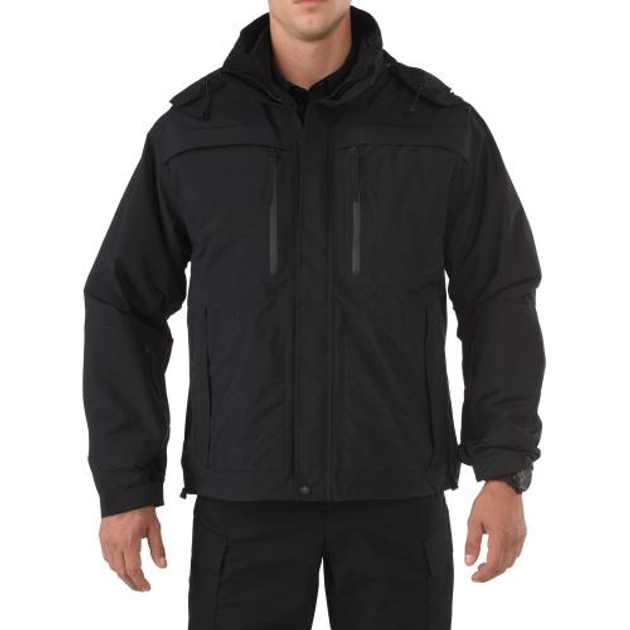 Куртка Valiant Duty Jacket 5.11 Tactical Black XS (Чорний) - зображення 1