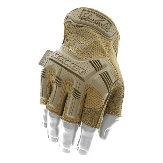 Перчатки Mechanix M-Pact Fingerless Coyote Gloves Mechanix Wear Coyote XL (Койот) Тактические - изображение 1