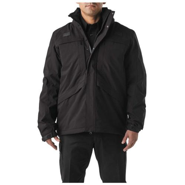 Куртка демисезонная 5.11 Tactical 3-in-1 Parka 2.0 Tactical Black 3XL (Черный) Тактическая - изображение 1