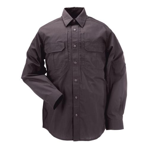 Сорочка 5.11 Tactical Taclite Pro Long Sleeve Shirt 5.11 Tactical Charcoal, L (Вугілля) Тактична - зображення 1