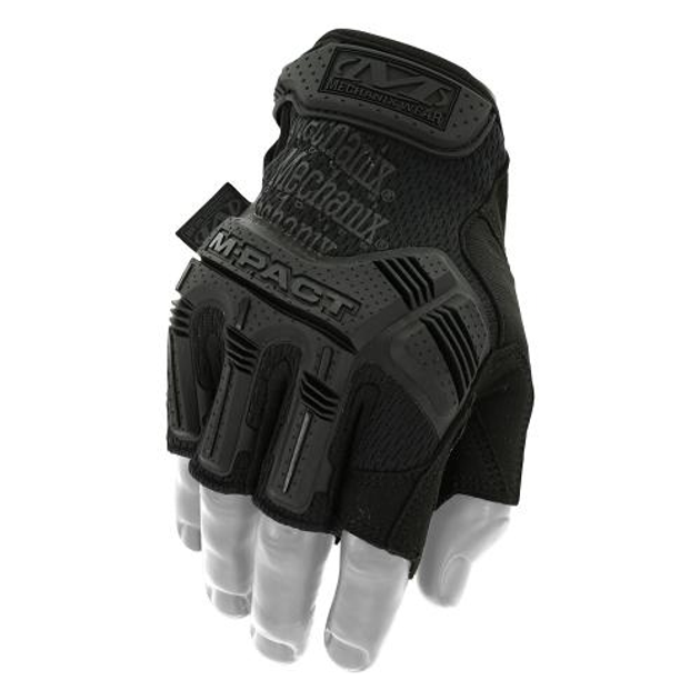 Рукавички Mechanix M-Pact Fingerless Covert Gloves Mechanix Wear Black XL (Чорний) - зображення 1