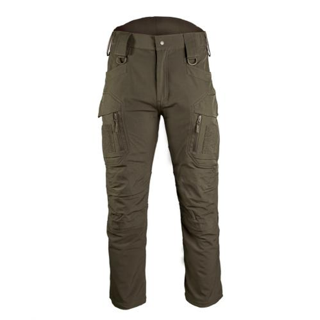 Штаны влагозащитные Sturm Mil-Tec Softshell Pants Assault Sturm Mil-Tec Ranger green, XL (Зеленый) Тактические - изображение 1