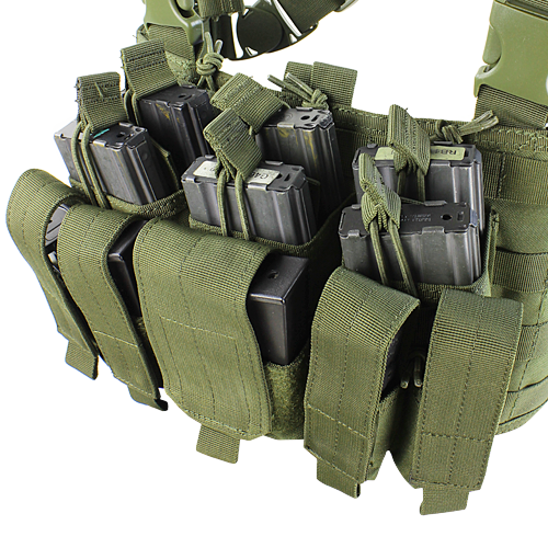 Тактический нагрудник Condor Recon Chest Rig MCR5 Олива (Olive) - изображение 3