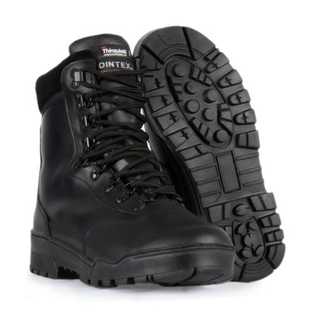 Ботинки кожаные Sturm Mil-Tec Black, 39.5 (Черный) - изображение 2