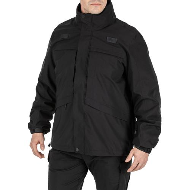 Куртка демисезонная Tactical 3-in-1 Parka 2.0 Tall 5.11 Tactical Black XL (Черный) Тактическая - изображение 1